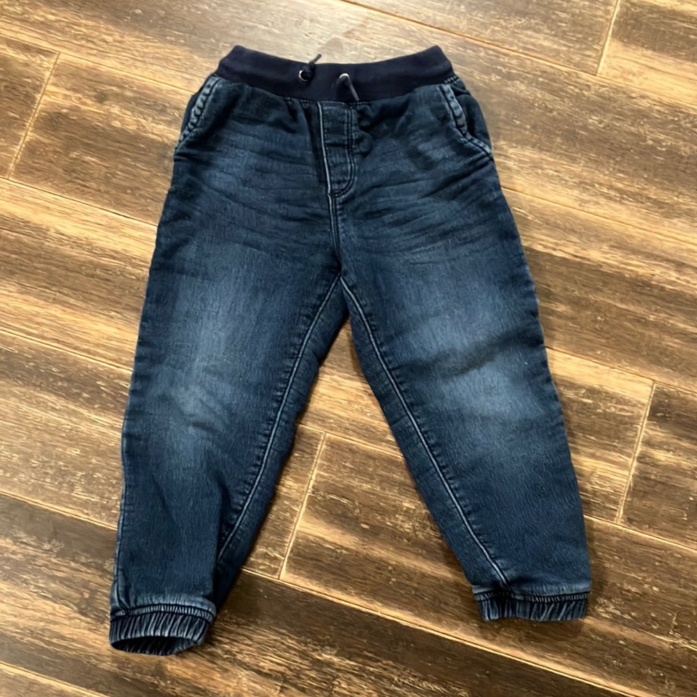 Soft jean joggers